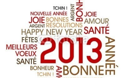 Bonne année 2013 à tous !