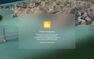 Apple Maps Connect est maintenant disponible en France