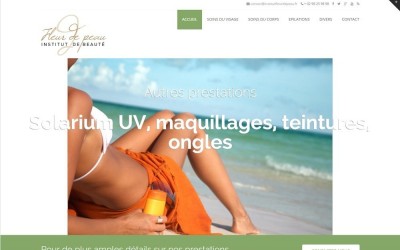 Refonte du site web de l’institut Fleur de Peau à Daoulas