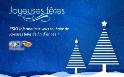 ESIO Informatique vous souhaite de joyeuses fêtes de fin d’année !