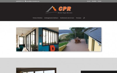 Nouveau site web : CPR Rénovation à Hanvec