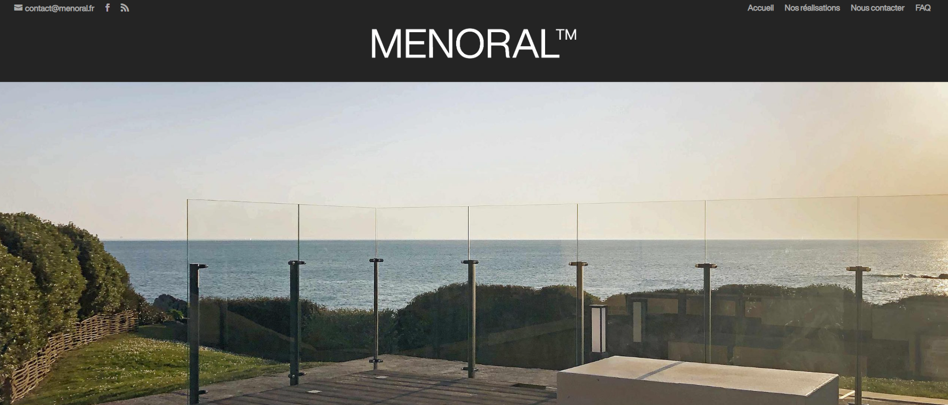Refonte d&rsquo;un site web déjà réalisé par ESIO Informatique : menoral.fr