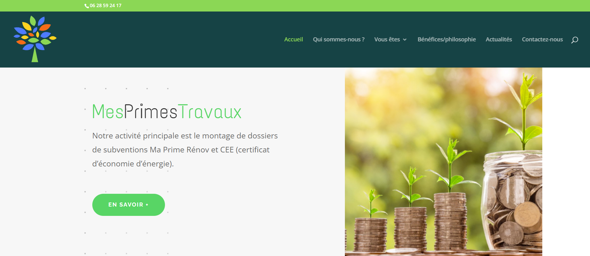 Nouveau site web : MesPrimesTravaux