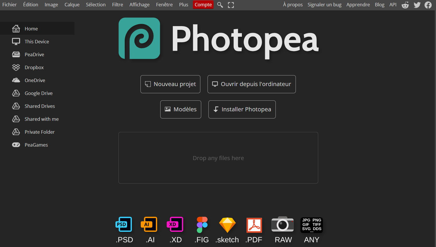 L&rsquo;équivalent de Photoshop en ligne, gratuit et sans enregistrement